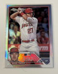 Mike Trout* 2023 Topps Chrome Update 2023 All-Star Game Angels Refractor #ASGC18