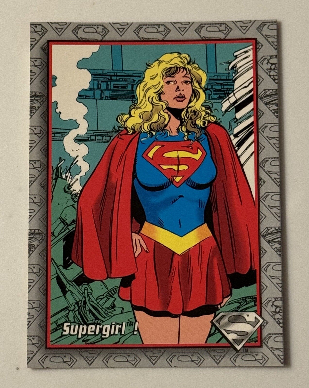 1993 SkyBox Superman: SUPERGIRL - Man of Steel Return Of Superman - DC Comics 27