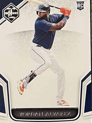 Yordan Alvarez* 2020 PANINI LIMITED ROOKIE #2 - MLB HOUSTON ASTROS WS CHAMPIONS*