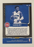 SADDIQ BEY RC - 2020-21 Donruss Great X-Pectations Rookie Card #19 - NBA Pistons