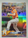 2018 Topps Chrome Refractor #195 Alex Bregman Astros World Champs - JUST PULLED!