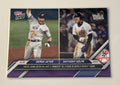 23/25 Anthony Volpe/Derek Jeter 2024 Topps NOW 3 Runs In WORLD SERIES GAME READY
