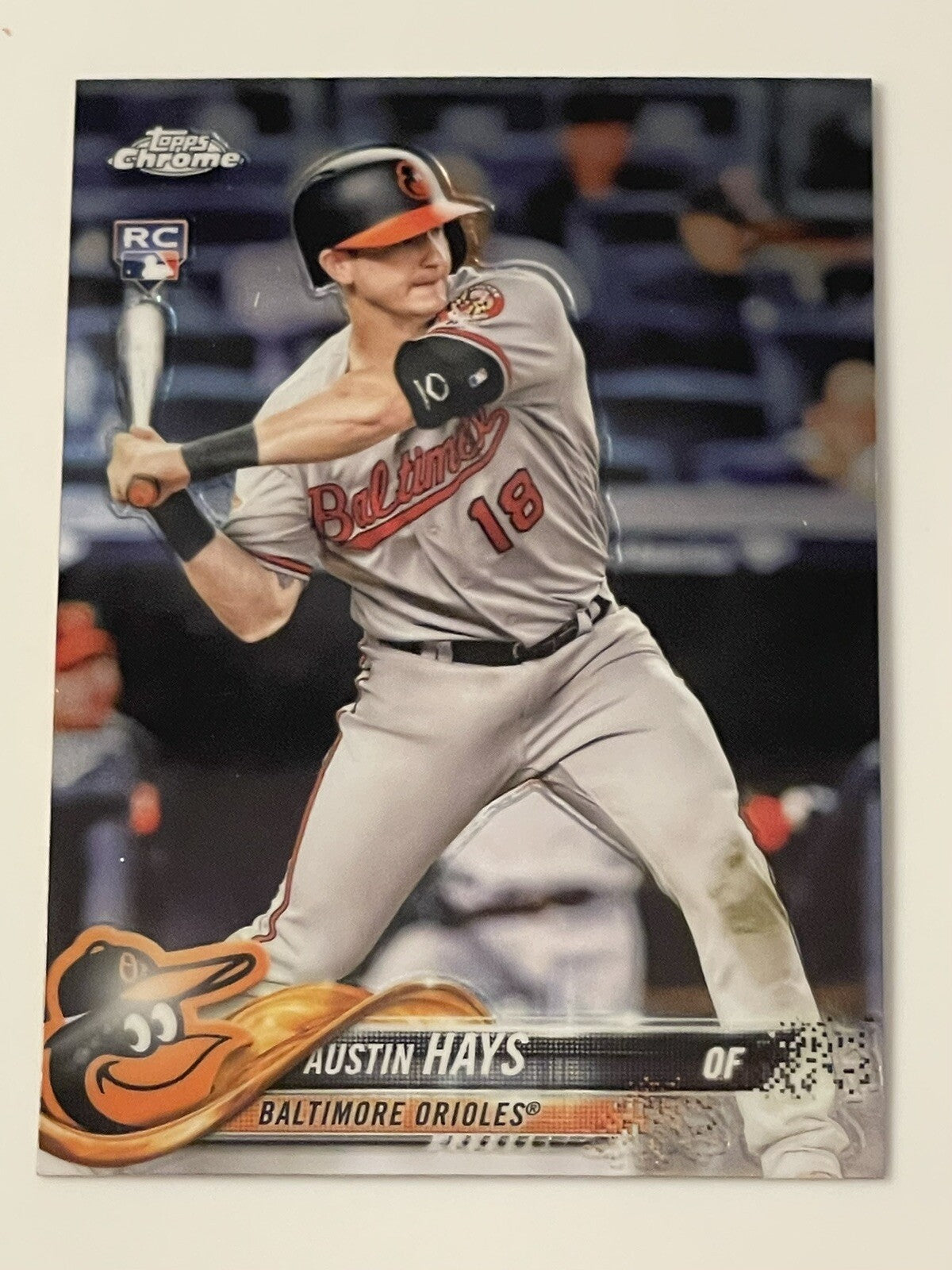 2018 Topps Chrome Austin Hays RC #87 Baltimore Orioles Baseball JUST PULLED!