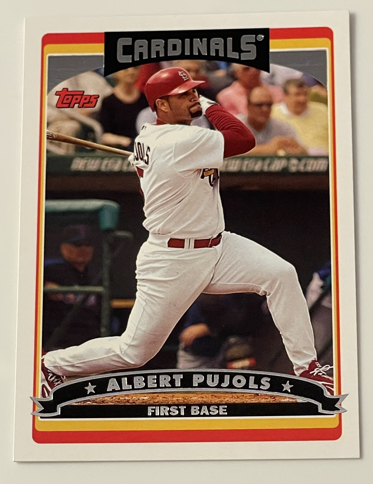 2006 TOPPS BASEBALL Albert Pujols* CARD #200 Angels/St. Louis Cardinals 700 HRs*