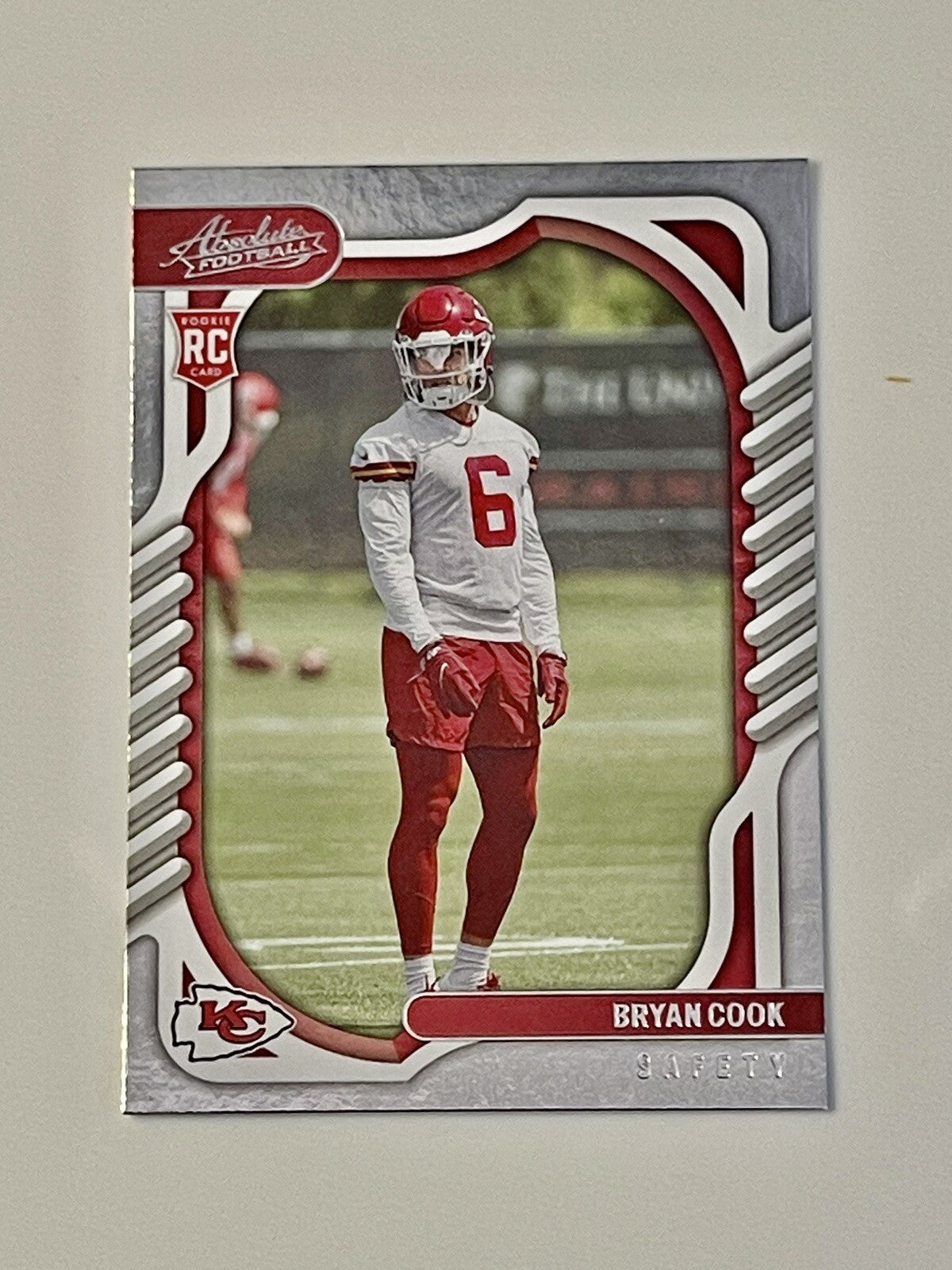 Bryan Cook* RC  2022 Panini Absolute Football #149 - Kansas City Chiefs NFL Card