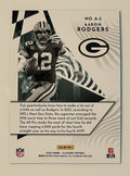 2022 Panini Illusions Aaron Rodgers* Football Base Card #A-3 GB Packers/NY Jets*