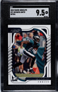 DeVonta Smith Green 2022 Panini Absolute #71 NFL Philadelphia Eagles QB SGC 9.5*
