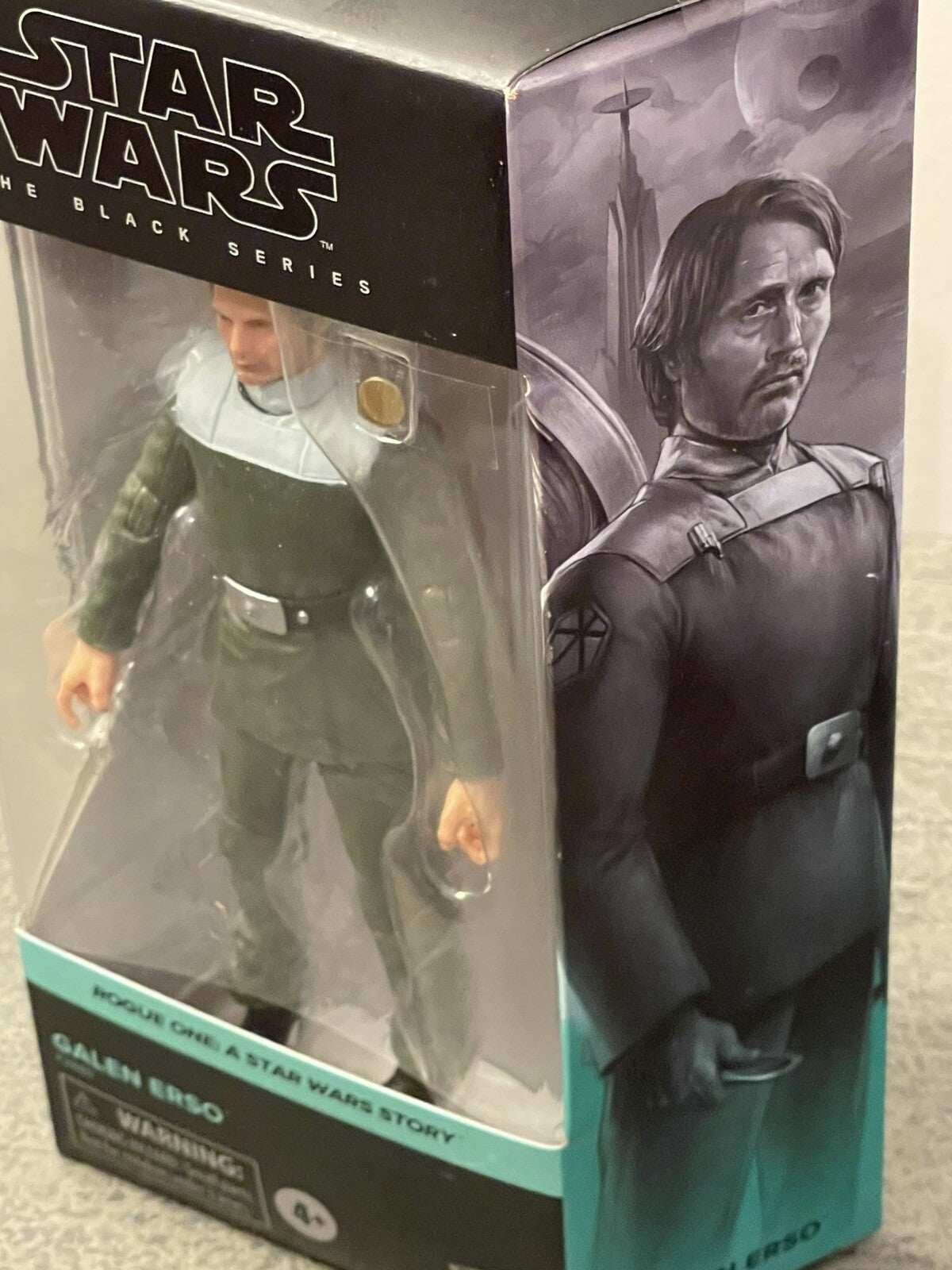 Star Wars The Black Series Rogue One Galen Erso action figure Target exclusive in packaging