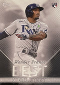 WANDER FRANCO RC 2022 Topps X Wander Franco Collection #30 MLB Tampa Bay Rays.