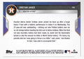Christian Javier 2022 TOPPS NOW #1149 HOUSTON MLB ASTROS WORLD SERIES NO HITTER*
