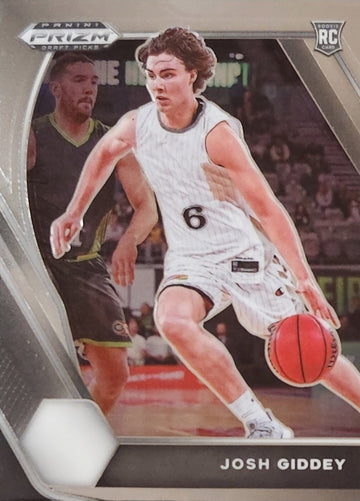 2021-22 Panini Prizm Draft Picks #17 Josh Giddey RC Silver Prizm OKC Thunder