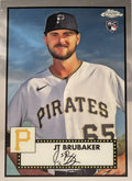 JT BRUBAKER RC 2021 Topps Chrome Platinum Anniversary Baseball Card #140 Pirates