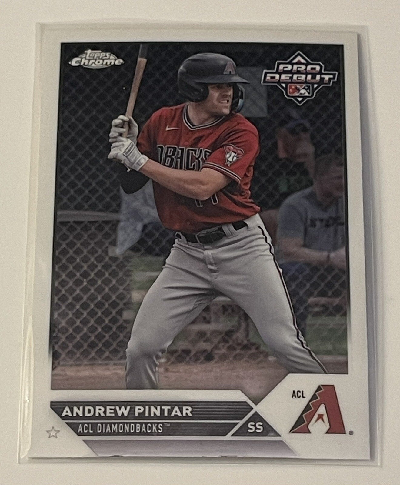 2023 Topps Pro Debut Chrome - Andrew Pintar RC #PDC-75 - MLB Rookie Diamondbacks