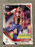 2021-22 TOPPS CHAMPIONS LEAGUE LUIS SUAREZ BASE #9 ATLETICO MADRID - Soccer Card