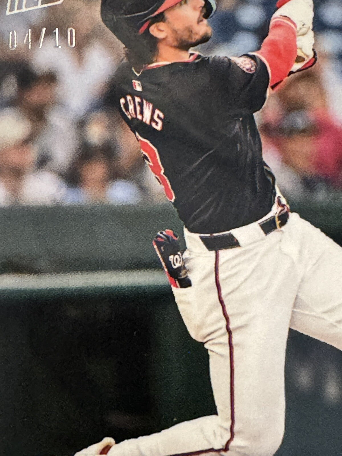 4/10 Dylan Crews 2024 Topps Now Call-Up Washington Nationals ORANGE Parallel 607