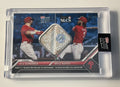 Game-used Base Relic 7/49 Kyle Schwarber/Bryce Harper - 2023 Topps Now* IN HAND!