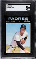 1971 Topps Gary Ross Card #153 SGC 5 MLB SD Padres - 54 HOF Players In This SET!