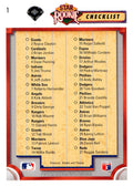 1992 Upper Deck #1 Star Rookie Checklist (Ryan Klesko / Jim Thome)
