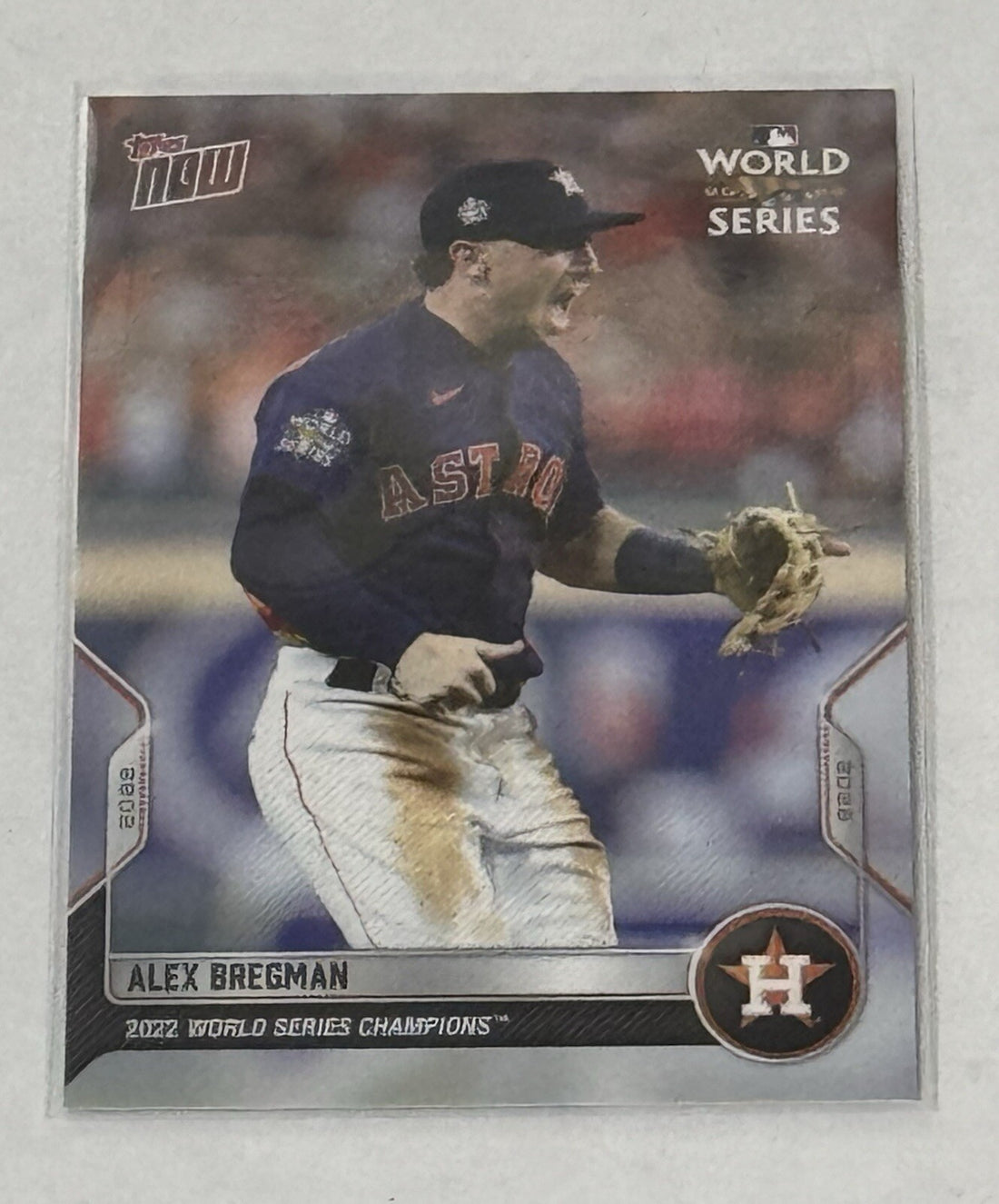 Alex Bregman* - 2022 Topps Now MLB Houston Astros World Series Champions #WS-10*