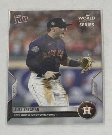 Alex Bregman* - 2022 Topps Now MLB Houston Astros World Series Champions #WS-10*