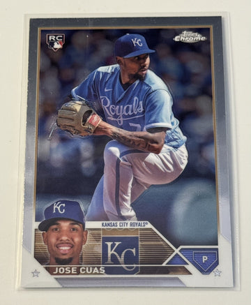 2023 Topps Chrome Update - Jose Cuas RC - MLB Kansas City Royals - Rookie #USC45