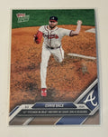 Chris Sale MLB Atlanta Braves 2024 Topps Now #639 12th In History 8 200k Seasons