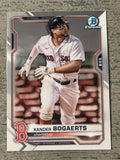 Xander Bogaerts Refractor Bowman Chrome 2021 Baseball Card #85 MINT! $200 ML MAN