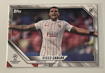 2021-22 Topps UEFA Champions League - Diego Carlos* - Soccer Card #116 - Sevilla