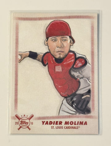 Yadier Molina* 2018 Topps Big League Star Caricature Reproductions MLB Cardinals