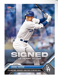 Shohei Ohtani - FIRST LA Dodgers Card! - MLB 2023 TOPPS NOW #OS21 - WS Champion!