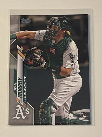 2020 Topps Sean Murphy RC MLB Gold Star Rookie Baseball Card #317 MLB A’s/Braves