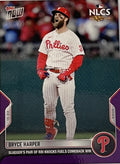 Bryce Harper* 13/25 2022 MLB TOPPS NOW 2 HR NLCS Card #1118 MLB Phillies - NLCS*