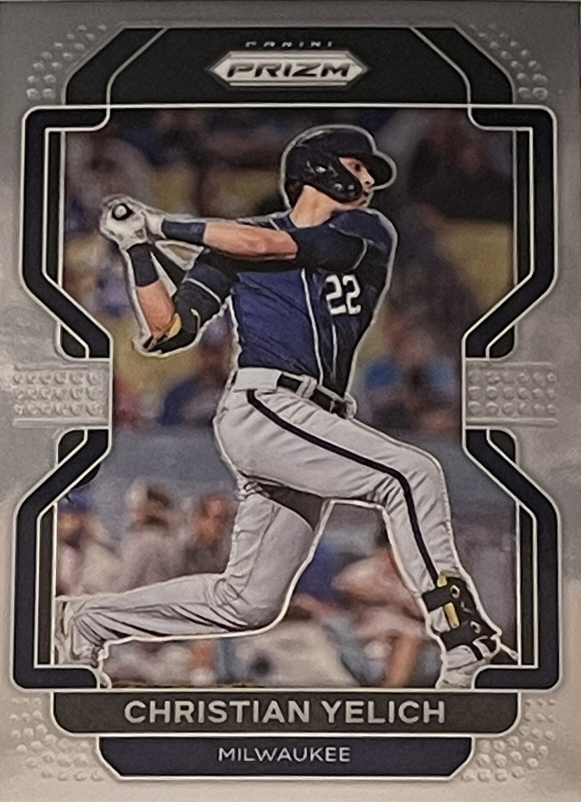2022 Prizm Baseball -CHRISTIAN YELICH- Prizm Card #52 MLB Milwaukee Brewers