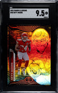 Skyy Moore* RC* 2022 Illusions Football Card 45 - NFL Kansas City Chiefs SGC 9.5