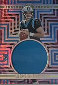 2022 Panini Illusions Matt Corral RC Rookie Instant Impact Patch #II-MC Panthers