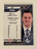 Jack Nunge* 2022 Campus Collection Players Trunk Card #10 NCAA Xavier Musketeers
