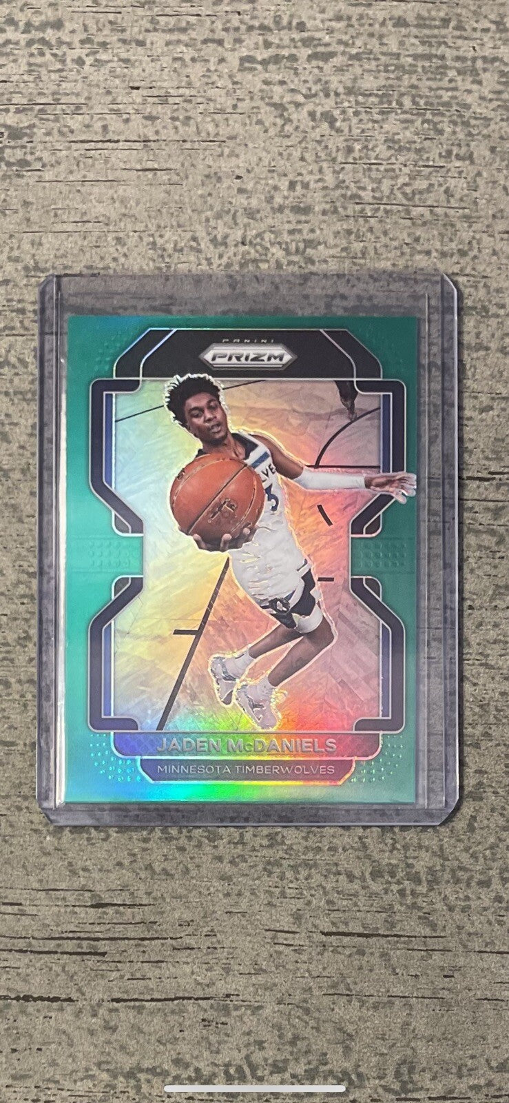 2021-22 Panini Prizm Jaden McDaniels PRIZM WAVE #12 NBA Minnesota Timberwolves