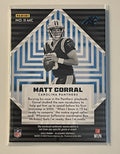 2022 Panini Illusions Matt Corral RC Rookie Instant Impact Patch #II-MC Panthers
