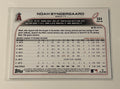 2022 Topps Series 2 Noah Syndergaard Los Angeles Angels - MLB Baseball Card #584