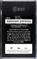 2023 Topps Corbin Carroll #SS-15 Significant Statistics Arizona D-Backs - SGC 10