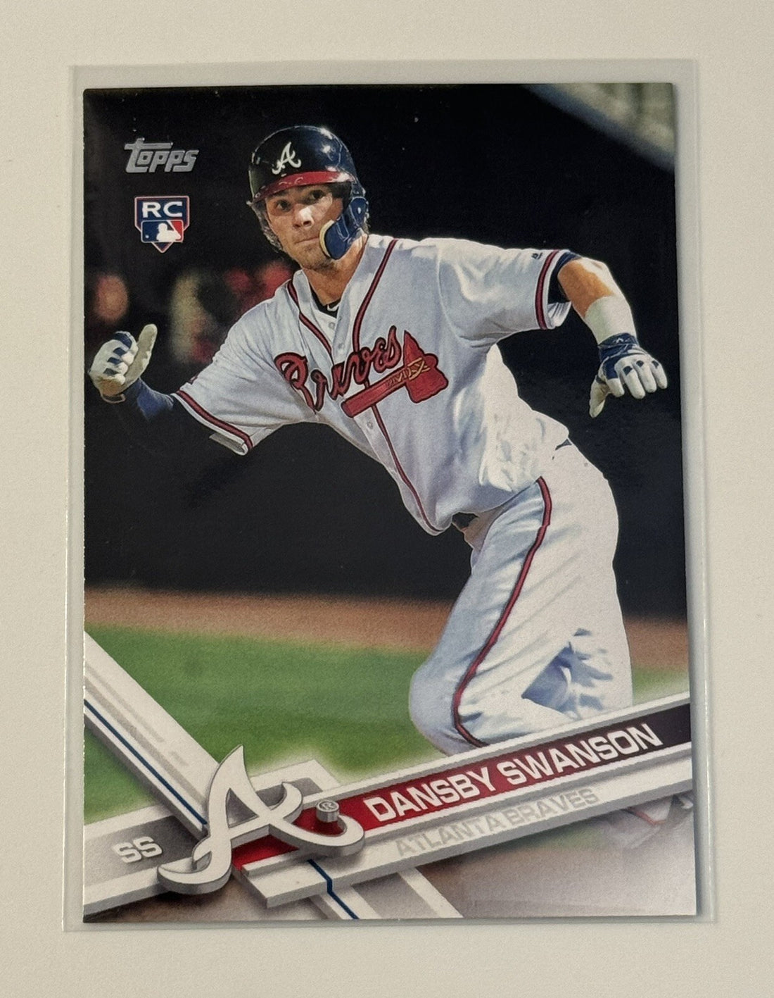 Dansby Swanson RC* 2017 Topps Series 1 MLB Atlanta Braves/Cubs - Rookie Card #87
