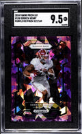 127/149 2024 Panini Prizm Derrick Henry Purple Ice Ravens/Tide Card #108 SGC 9.5