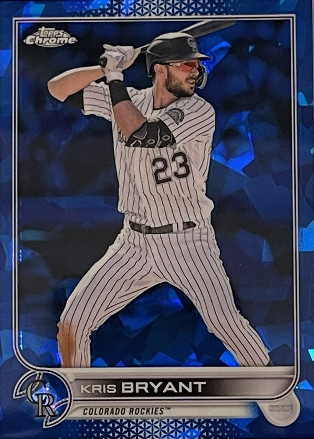 2022 Topps Update Kris Bryant #US301 - Blue Sapphire - MLB Cubs/Colorado Rockies