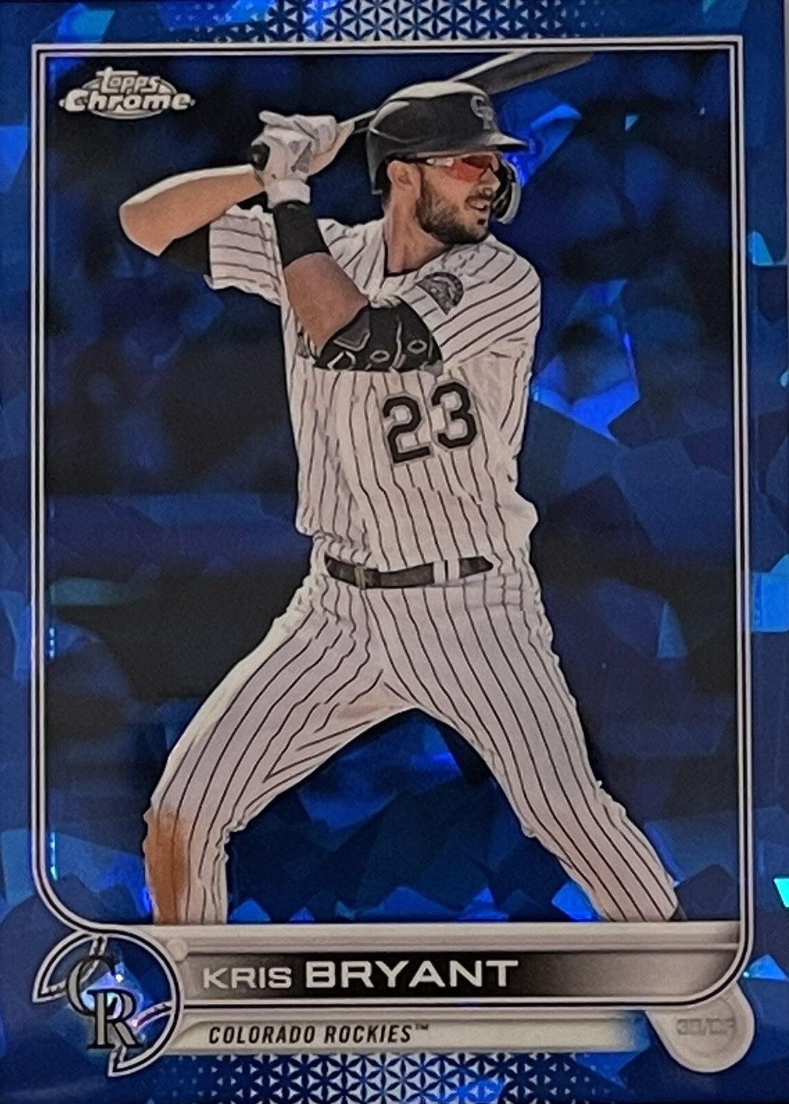 2022 Topps Update Kris Bryant #US301 - Blue Sapphire - MLB Cubs/Colorado Rockies