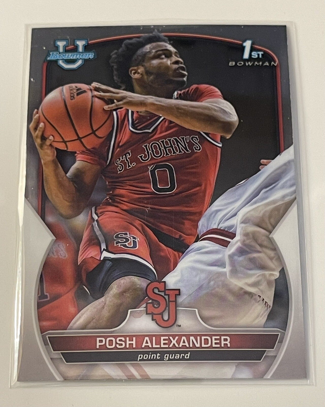 2022-23 Bowman University Chrome POSH ALEXANDER RC 1st Bowman #64 - NC Tar Heels