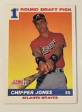 Chipper Jones* Score 1991 Card # 671 1st Round Draft Pick MLB Atlanta Braves HOF