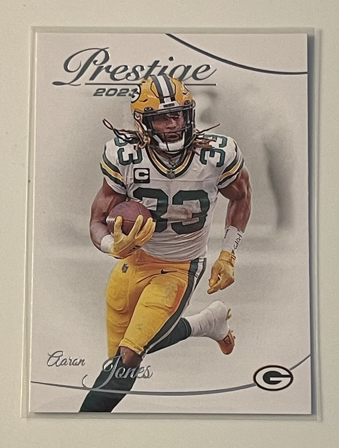 2023 Panini Prestige Football Aaron Jones Card #106 - NFL Green Bay Packers Card