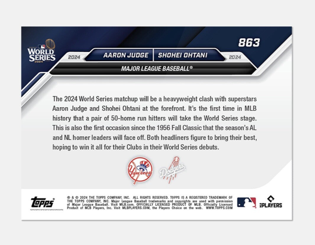 2 STARS! Ohtani/Judge 1ST TIME IN MLB HISTORY TWO 50-HR Hittter IN WORLD - READY