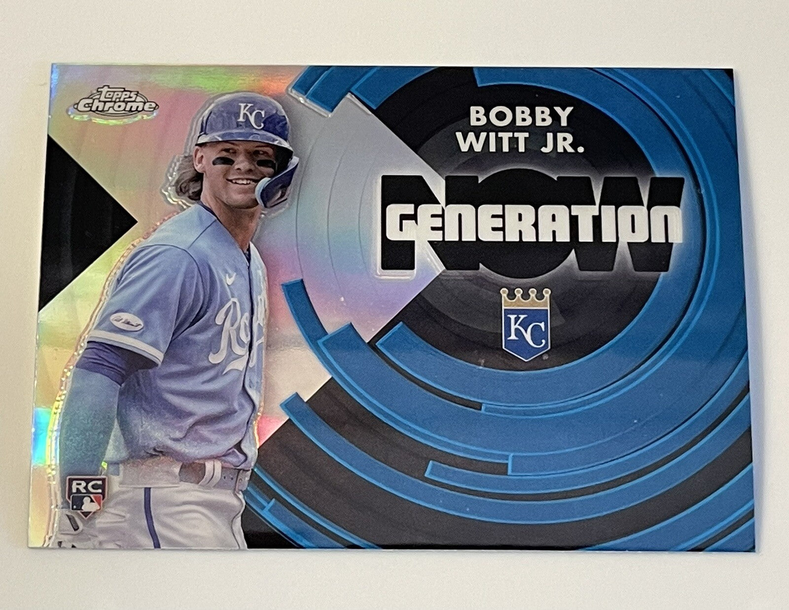 2022 Topps Chrome Update Bobby Witt Jr. RC #23 Generation Now Royals Rookie MINT