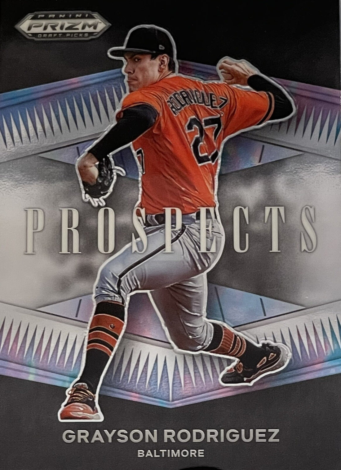 GRAYSON RODRIGUEZ 2021 Prizm Draft Picks Prospects P-GR MLB #7 Prospect Orioles*